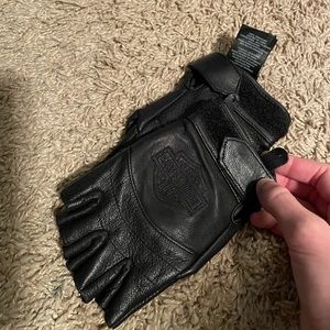 Harley Davidson fingerless gloves